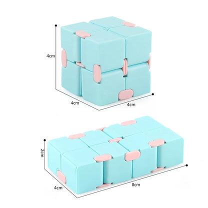Starry Sky Infinity Cube Square Puzzle Toys Relieve Stress Hand Game Four Corner Maze Toys Children Adult Decompression fidget