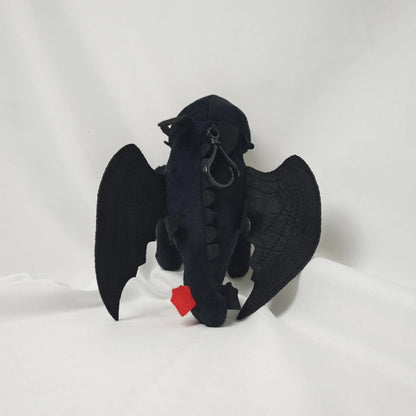20cm Plushies Dragon Toys Toothless Toys Kawaii White Black Dinosaurs Animal Stuffed Plush Toys Kid Birthday Gifts for Kids Boy