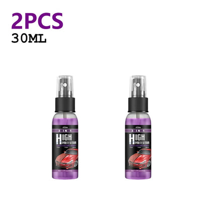 3 In 1 Car Ceramic Nano Coating Liquid Nano Crystal Hydrophobic Layer Polishing Paint Agent Car Polish Nanos Coatings 30/100ML