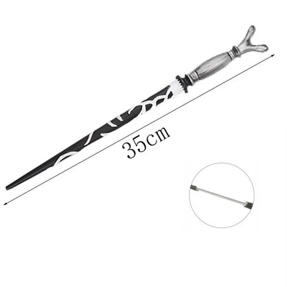 24 Kinds of Metal Core Magic Harried Wands Malfoy Voldmort Hermione Ron Bellatrix McGonagall Magical Potter Wand Box