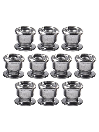 10 piezas de pernos para bielas de bicicleta, pernos simples, dobles y triples, tornillos de acero para platos y platos, tornillos para platos y tuercas, accesorios para bicicletas