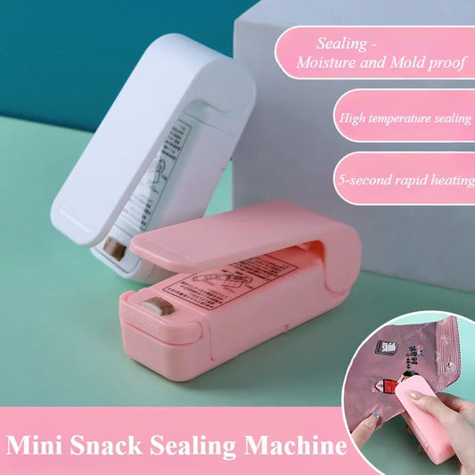 1PC Mini Snack Machine de Scellage Paquet Scellant Sacs Thermique En Plastique Sac Alimentaire Machine de Scellage Portable Accessoires de Cuisine