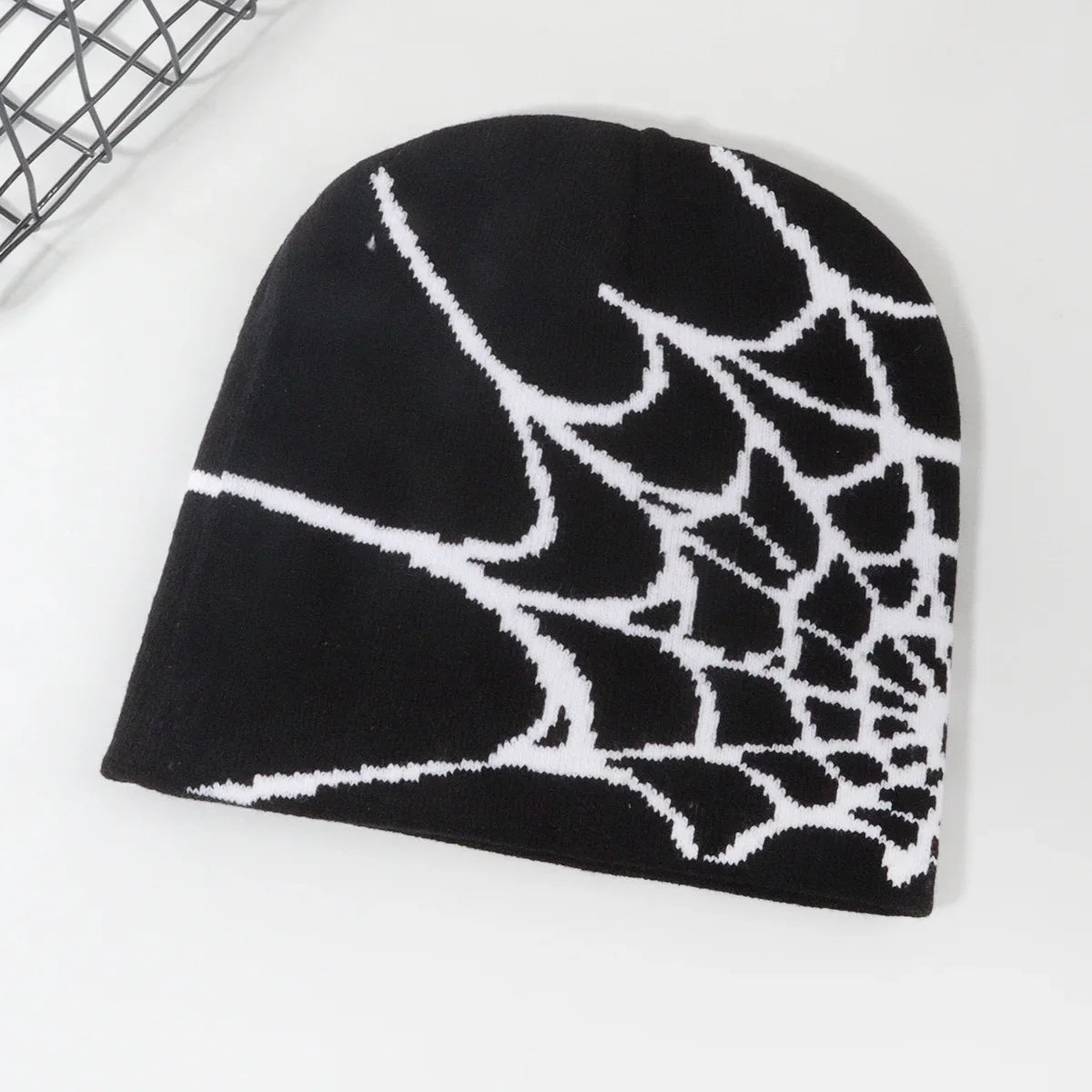 Unisex Knitting Cap Spider Men Women Luxury Beanie Caps Y2k Warm Fashion Versatile Ins Pullover Hiphop Winter Bonnet