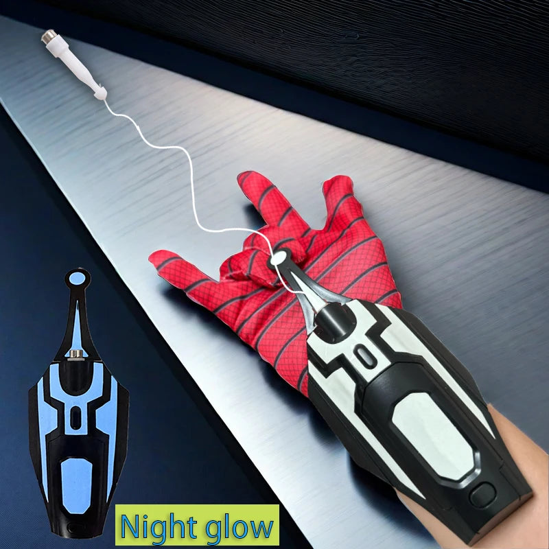 Spider man Launche Web Shooters Wrist Launcher Toy Shooters Peter Parker Cosplay Props Shooting Device Toys For Children Gifts