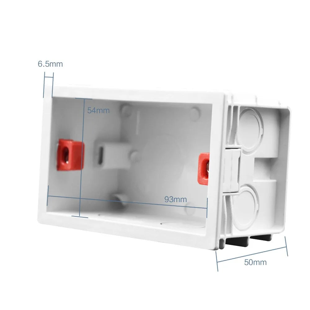 US Standard Wall Socket with USB Type-C Charging Port 5V 2.1A, 118*72mm PC Panel
