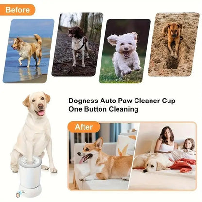 Lavadora automática de patas de perro, recargable por USB, para eliminar el polvo, la suciedad y el pelo, cómoda lavadora de patas de perro