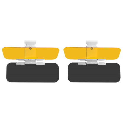 Anti-Dazzle Car Sun Visor UV Blocking Anti Glare Sun Shade Adjustable Polarized Sunshade Day and Night Dual Use Sun Blocker