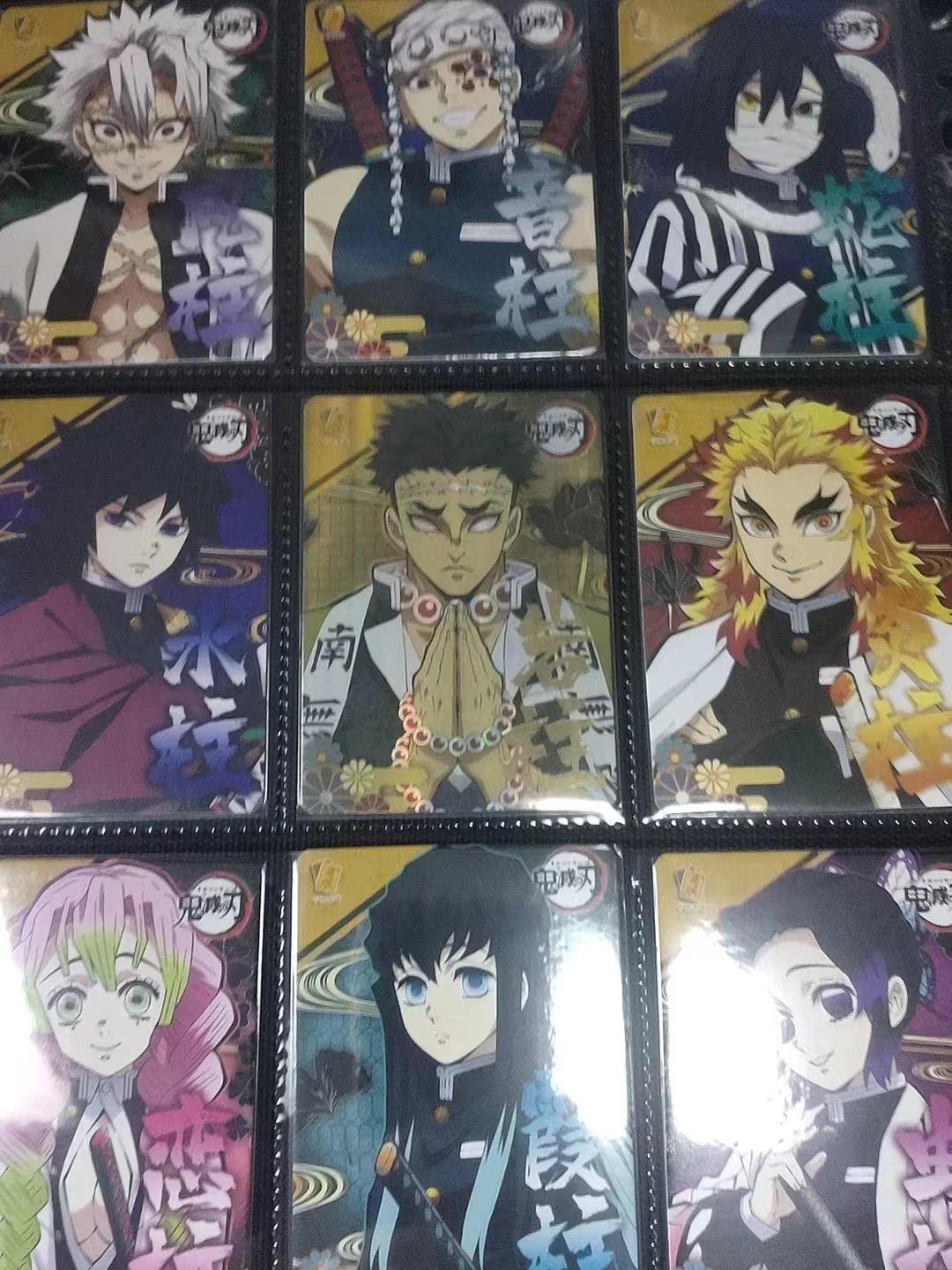 Anime Demon Slayer Kamado Nezuko Agatsuma Zenitsu Douma Akaza Sp Ssp Card Game Collection Rare Card Boy Birthday Present