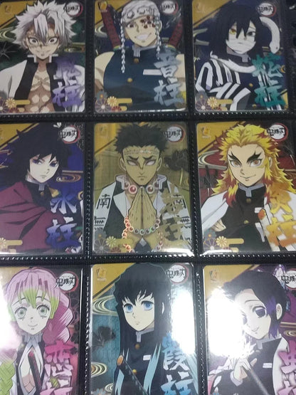 Anime Demon Slayer Kamado Nezuko Agatsuma Zenitsu Douma Akaza Sp Ssp Card Game Collection Rare Card Boy Birthday Present