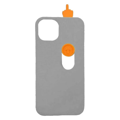3d Printed Middle Sliding Finger Sliding Phone , Gifts 3d , Sliding Funny New Year Phone Spoof , Finger Phone Q4w0