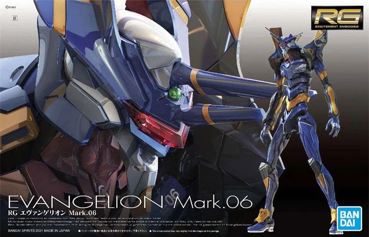 Original Genuine RG EVANGELION UNIT-00 -01 -02 -03 -04 -06 -08 Bandai Anime Model Toys Action Figure Gifts Collectible Ornaments