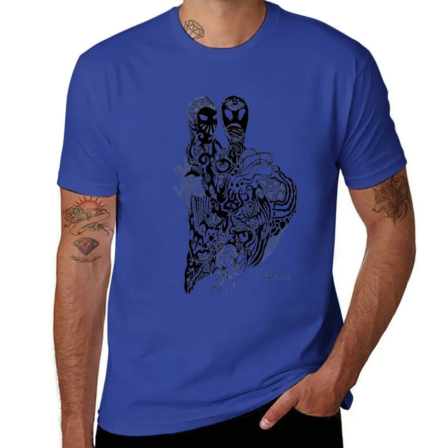 stopmotion buds T-shirt korean fashion customs mens t shirt