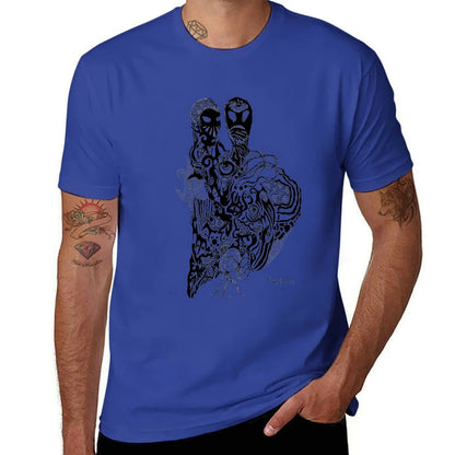 stopmotion buds T-shirt korean fashion customs mens t shirt
