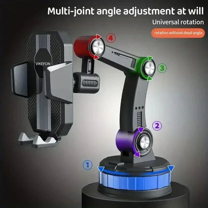 VIKEFON 360 Rotate Universal Car Phone Holder Moblie Windshield Mount Stand For iPhone Samsung HandFree Driving Car Phone Holder