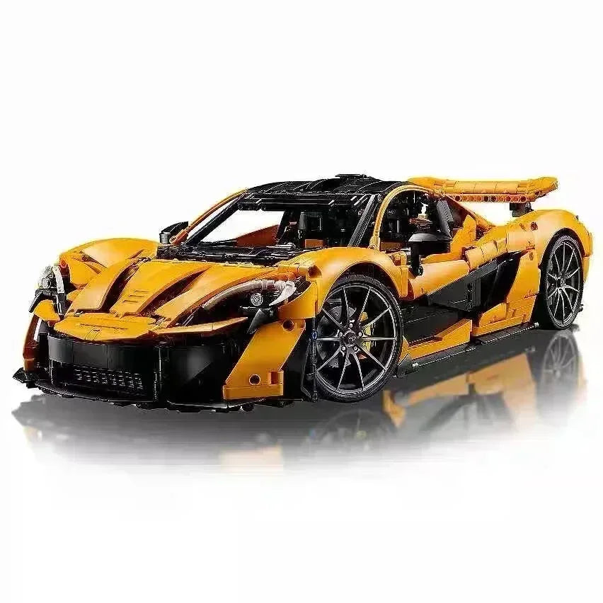 2024 New 3893Pcs Technical 42172 P1 Super Racing Car Building Blocks 1:8 Model Super Sports Cars Bricks Toys for Boys Gifts