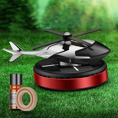 Solar Plane Car Air Freshener Car Fragrance Perfume Fresh Vent Air Aromatherapy Dashboard Handrail box Decoration Aroma Diffuser