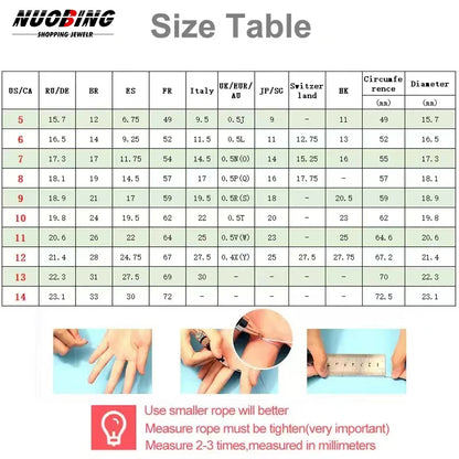 2024 New Couple Wedding Ring 3D Cutting Stainless Steel Promise Love Wedding Women's Engagement Ring Fashion Jewelry Gifts