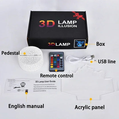 Stitch 3D Led Lamps Money Shape Bedroom Bedside Table Lamp Night Light Home Bedroom Office Christmas Decorations Kids Gift Toys