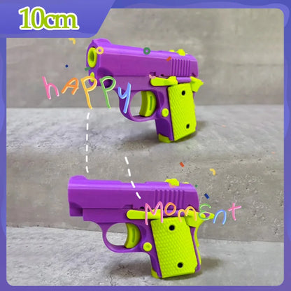 3D Gravity Knife Baby 1911 Edc Toy Gun Model Cannot Shoot 3D Printing Fidget Toy For Kids Adults Boys Birthday Gifts