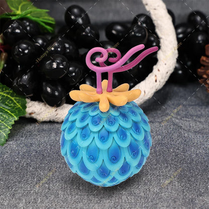 22 Styles One Piece Devil Fruit Figuer GK Eustass Kid Magnet Magnet Kaidou Fish Fish Luffy Gum Gum Fruit Collectible Model Toys
