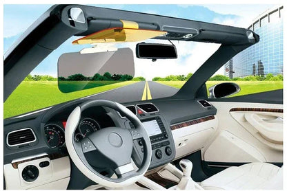Car Anti-glare Sunshade Mirror Automotive Driver Goggles Free Angle Rotation Night Driving Night-vision Antiglare Mirror
