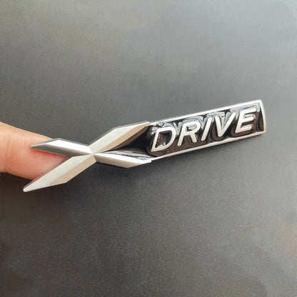 3D Metal X Drive Logo Xdrive Emblem Nameplate Car Trunk Badge For BMW 328i 525 535d 530d G20 F10 Xdrive Sticker Accessories