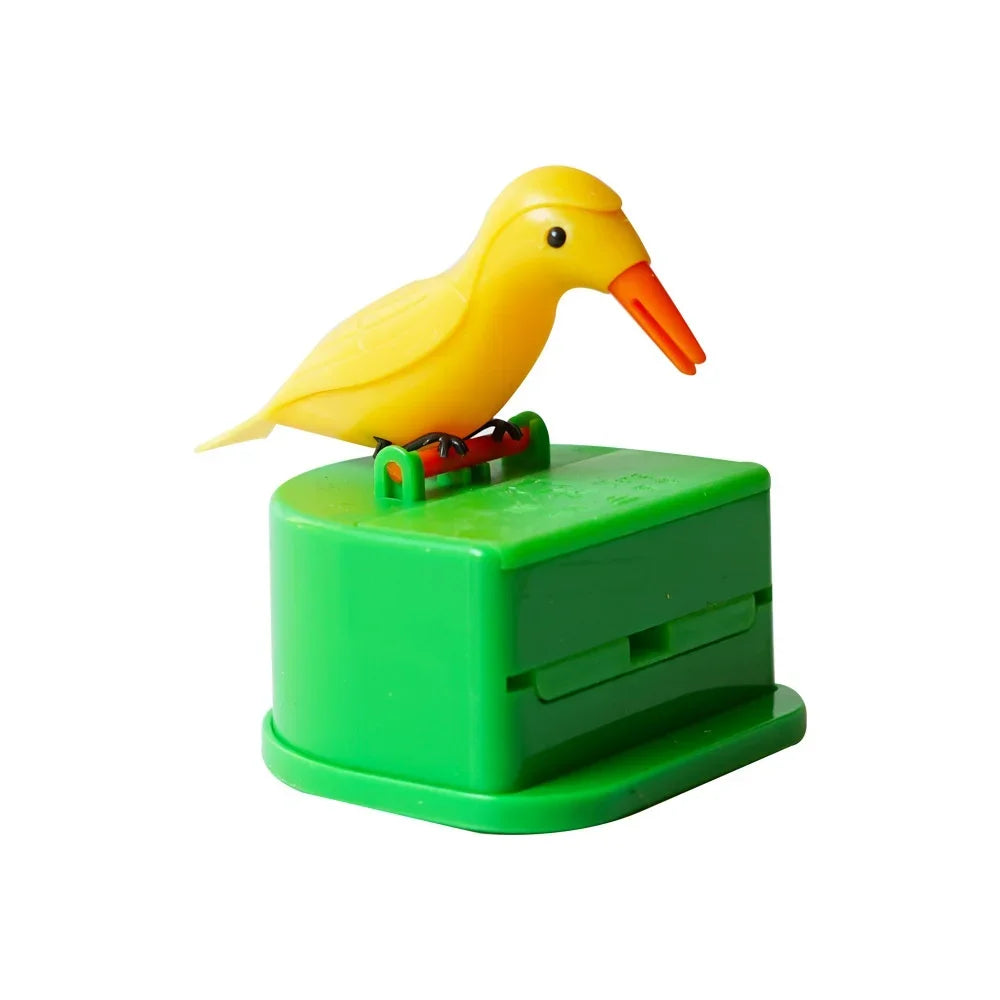 Bird Toothpick Container Automatic Dispenser Toothpick Holder Home Decoration Kitchen Accessories