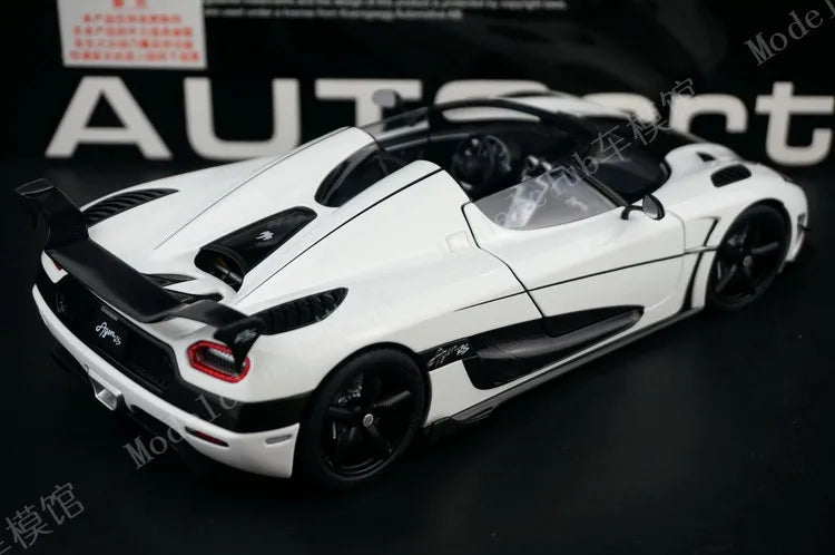 Autoart 1:18 Agera RS Simulation Limited Edition All Open Alloy Metal Static Car Model Toy Gift