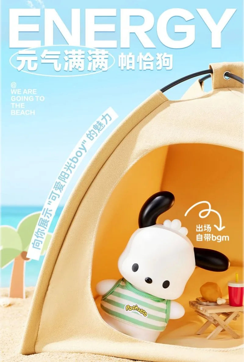 Sanrio Kawaii Pochacco Speaker Birthday Gift for Girls Boyfriend Girlfriend Valentine's Day Gift Cartoon Desktop Ornaments