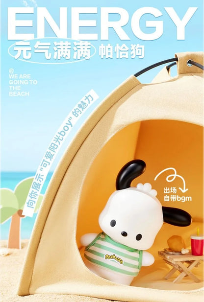 Sanrio Kawaii Pochacco Speaker Birthday Gift for Girls Boyfriend Girlfriend Valentine's Day Gift Cartoon Desktop Ornaments