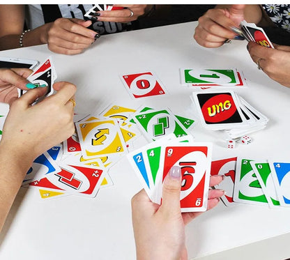 UNO FLIP! Pokemon Board Game Anime Cartoon Phase 10 Pikachu Pattern Family Funny Entertainment Uno Cards Games Christmas Gifts