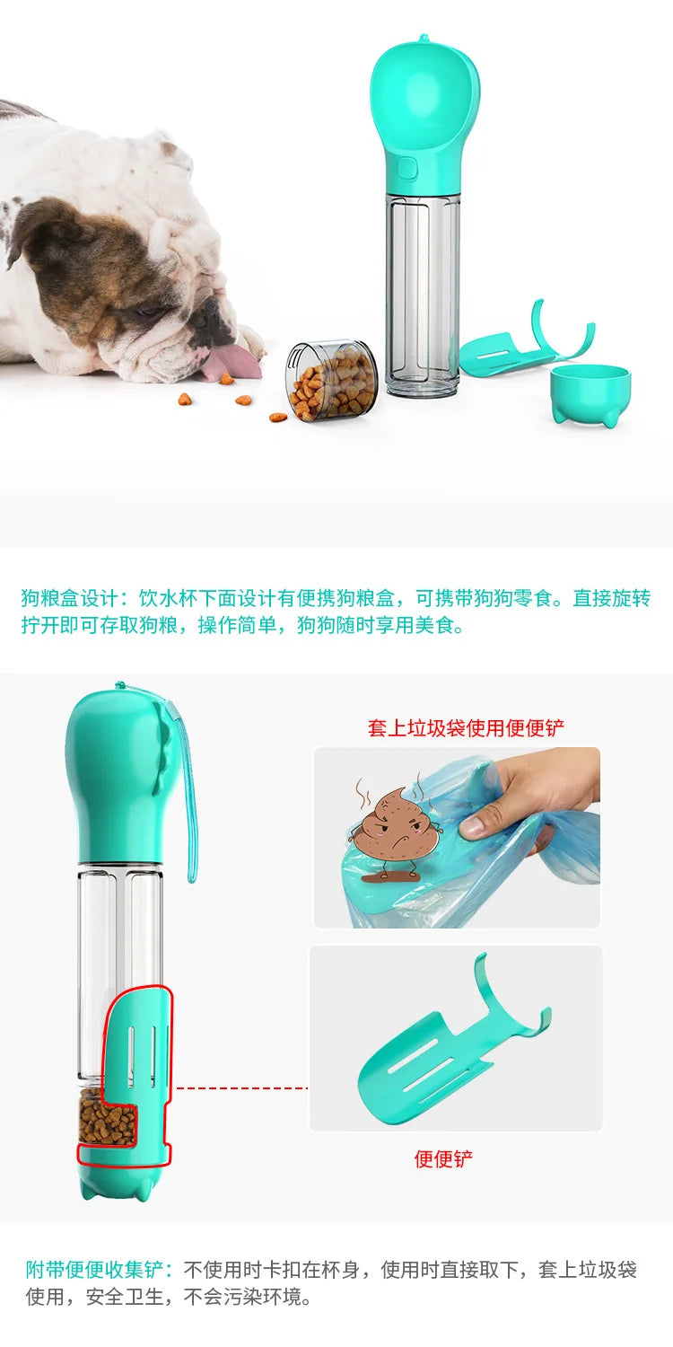 Pet Daily Necessities Company's New Cup and Water Dispenser, Do Not Leak Food Dog Toys