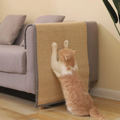 Anti Cat Scratch Sofa Protection Artifact Scratch Board Pad Cat Paws Sharpen Mats Send Nail Fixed Cat Toys