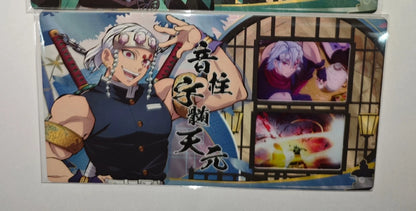 Anime Demon Slayer Quicksand Cards Kanroji Mitsuri Kochou Shinobu Iguro Obanai Uzui Tengen Collection Cards Birthday Gifts Toys