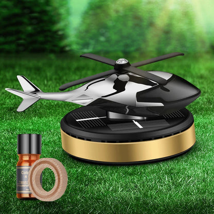 Solar Plane Car Air Freshener Car Fragrance Perfume Fresh Vent Air Aromatherapy Dashboard Handrail box Decoration Aroma Diffuser