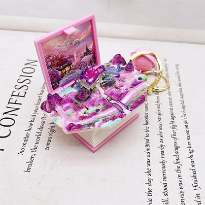 2024 3D Folding Bomb Explosion Book Novelty Mini Football Match Astronaut Keychain Children's Handheld Game Board Games Boy Gift