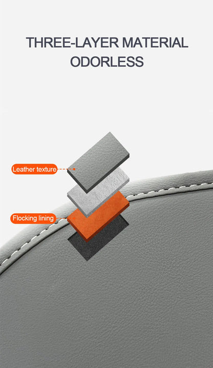 SEAMETAL Car Armrest Box Universal Center Console Organizer Multi-Functional Pu Leather Auto Arm Rest Storage Box Tissue Holder