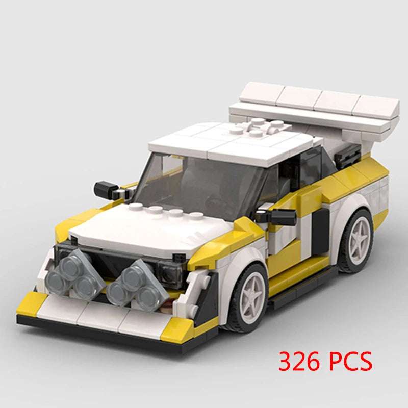 Racing Car City Speed Champions Sports Model Building Blocks DIY Bricks MOC Toy Classic Rally Super Racers Vehicle f1 technique