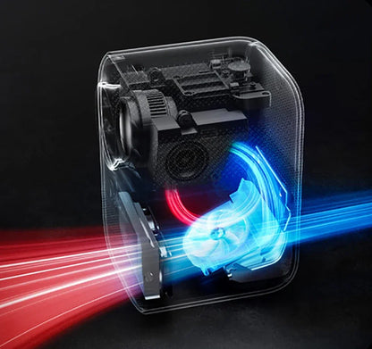 Miniproyector inteligente Xiaomi Redmi, 150 lúmenes ANSI, portátil, doble WIFI, Bluetooth, 1080P, cine en casa de alta definición