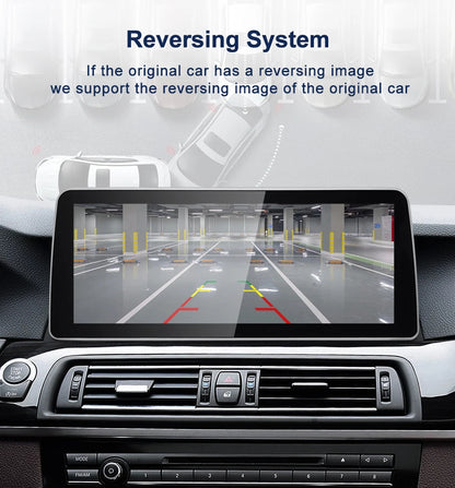 2024 New ID6 ID7 ID8 UI 12.3inc Android System Wireless Carplay AUTO For BMW 5Series F10 F11 CIC NBT Car Video Players GPS NAVI