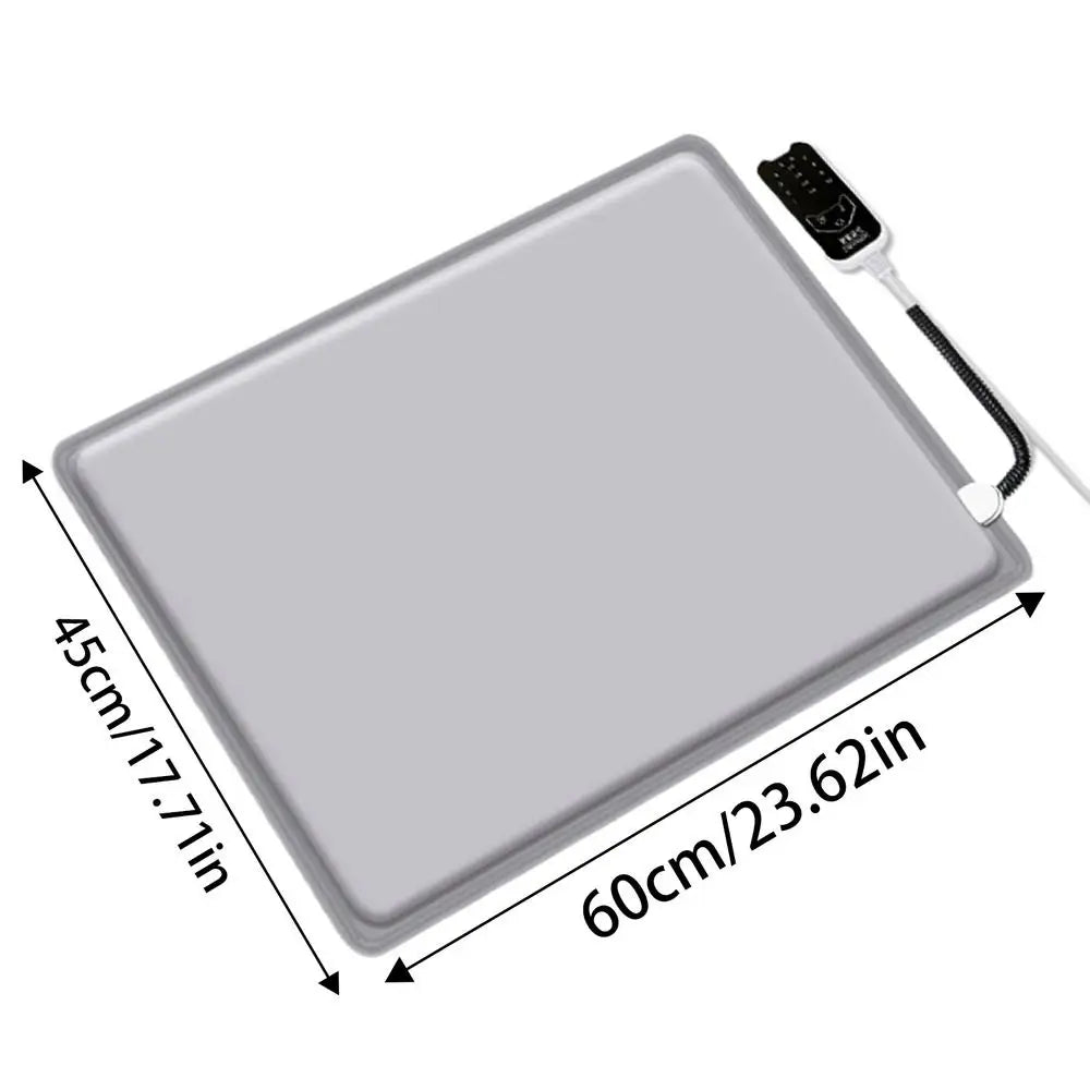 Pet Heating Pad Electrical Mat Cat Dog Waterproof Heating Pad Indoor Animals Even Heating Beddings For Cold Weather Warm Keeping