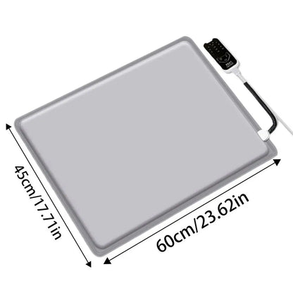 Pet Heating Pad Electrical Mat Cat Dog Waterproof Heating Pad Indoor Animals Even Heating Beddings For Cold Weather Warm Keeping
