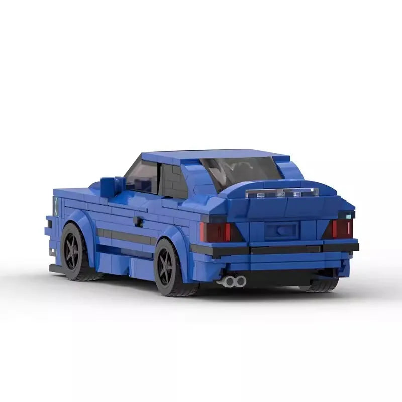 Bricklink Technical Car City Speed Champions M3 E30 E36 E46 GTR 635CSi 850CSi Vehicles Sets Building Blocks Toys Children Gift