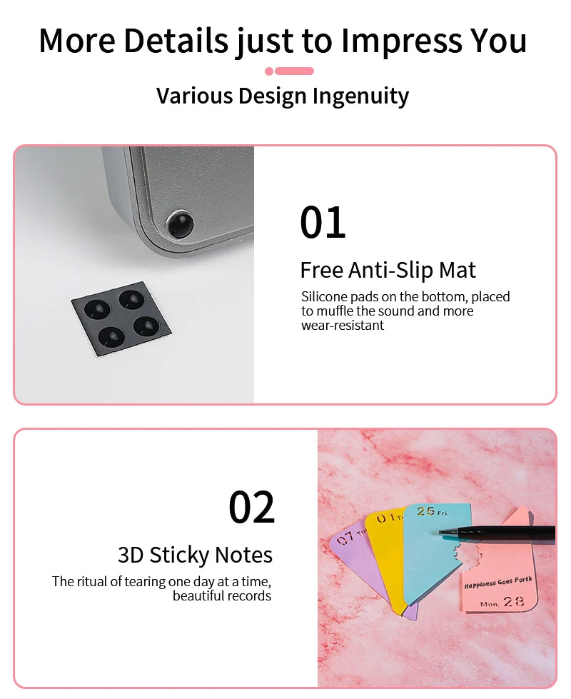 3D Calendar 2025 Memo Pad Omoshiroi Block Carousel Blue Notepad Artistic 3D Paper Art Sculpture Model Desk Ornaments Novel Gift