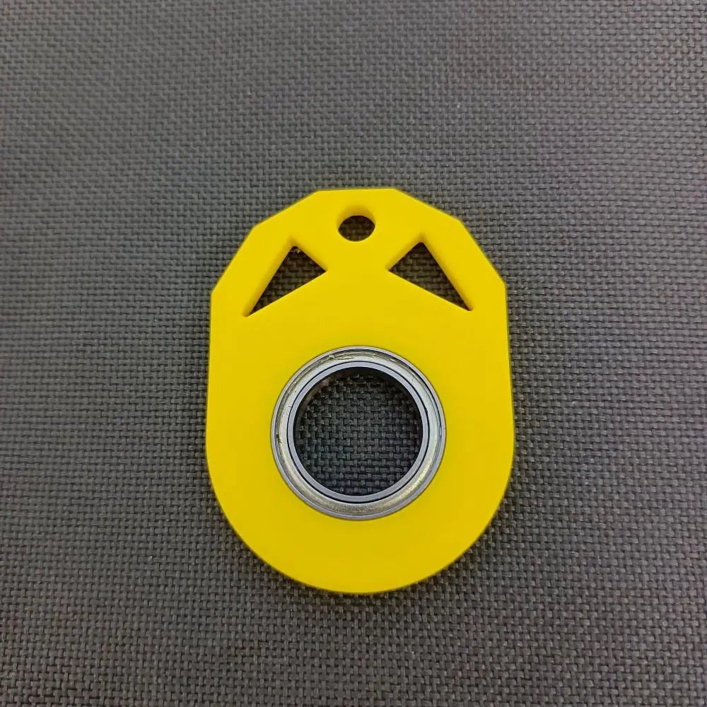 Alivia el aburrimiento Llavero Fidget Spinner Anti-Ansiedad Noctilucente Llavero Giratorio con Punta de Dedo Ligero Creativo