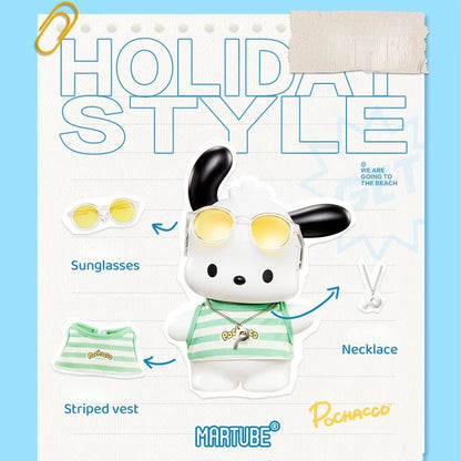 Sanrio Kawaii Pochacco Speaker Birthday Gift for Girls Boyfriend Girlfriend Valentine's Day Gift Cartoon Desktop Ornaments