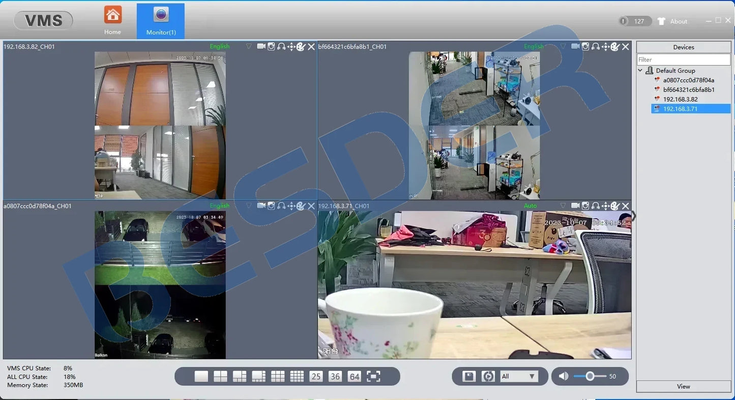 Cámara BESDER 4K 8MP Wifi PTZ para exteriores con pantallas duales, detección humana, lentes duales, protección de seguridad de 4MP, cámara IP, audio, aplicación iCSee