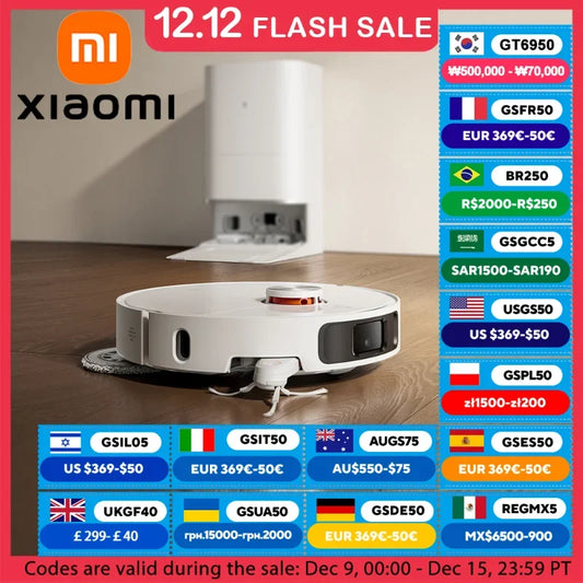 Aspiradora robot XIAOMI MIJIA M40, evitación de obstáculos de alta precisión, succión de 12 kPa, elevación de trapeador inteligente, navegación láser LDS