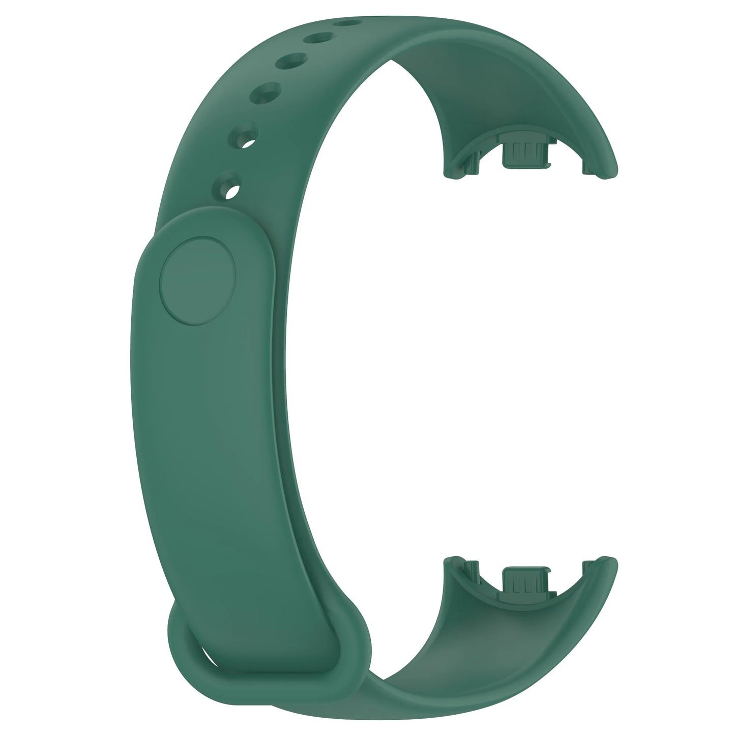 Silicone Strap For Xiaomi Smart Band 8 NFC Solid Bracelet Replacement Wristband Mi band 8 Waterproof Sport Watchband Accessories