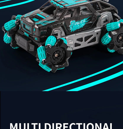 RC Car Mini Stunt Drift Car Gesture Sensing with Led Lights 2.4G Radio Remote Control Electric Toy Power Wheels Off Road Racing